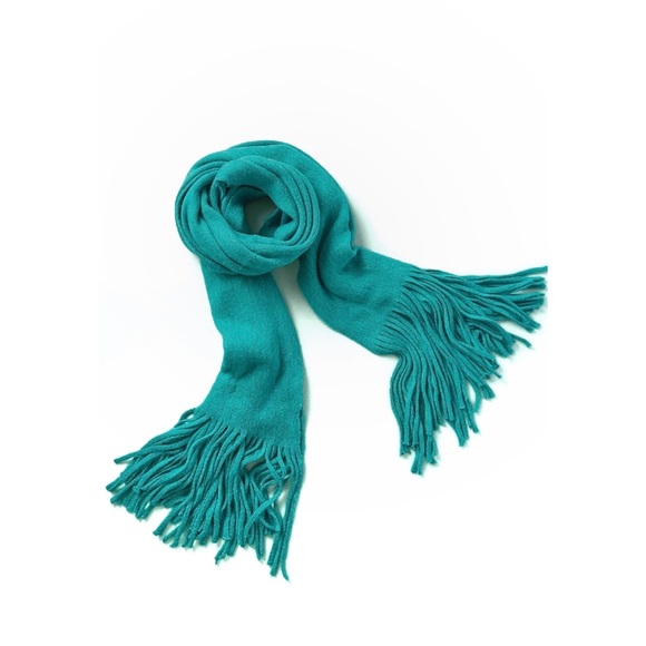 Anthropologie Sherwin Blanket Fringe Wrap Scarf - Picture 2 of 9